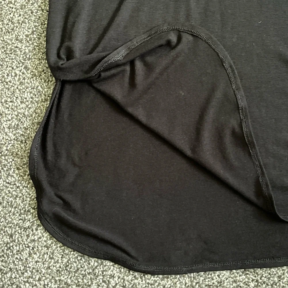 NWT Express One Eleven Strappy Black Tank Top Shirt Size XS Side Slits - Picture 8 of 13